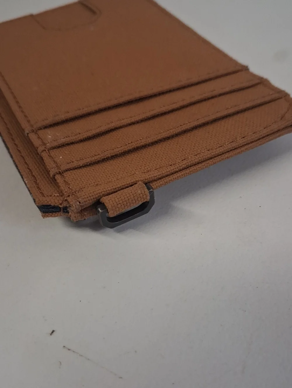 NWOT Carhartt Softshell Nylon Brown Wallet
